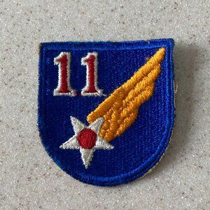 US Army Air Forces 11th Air Force  Insignia Patch - World War II